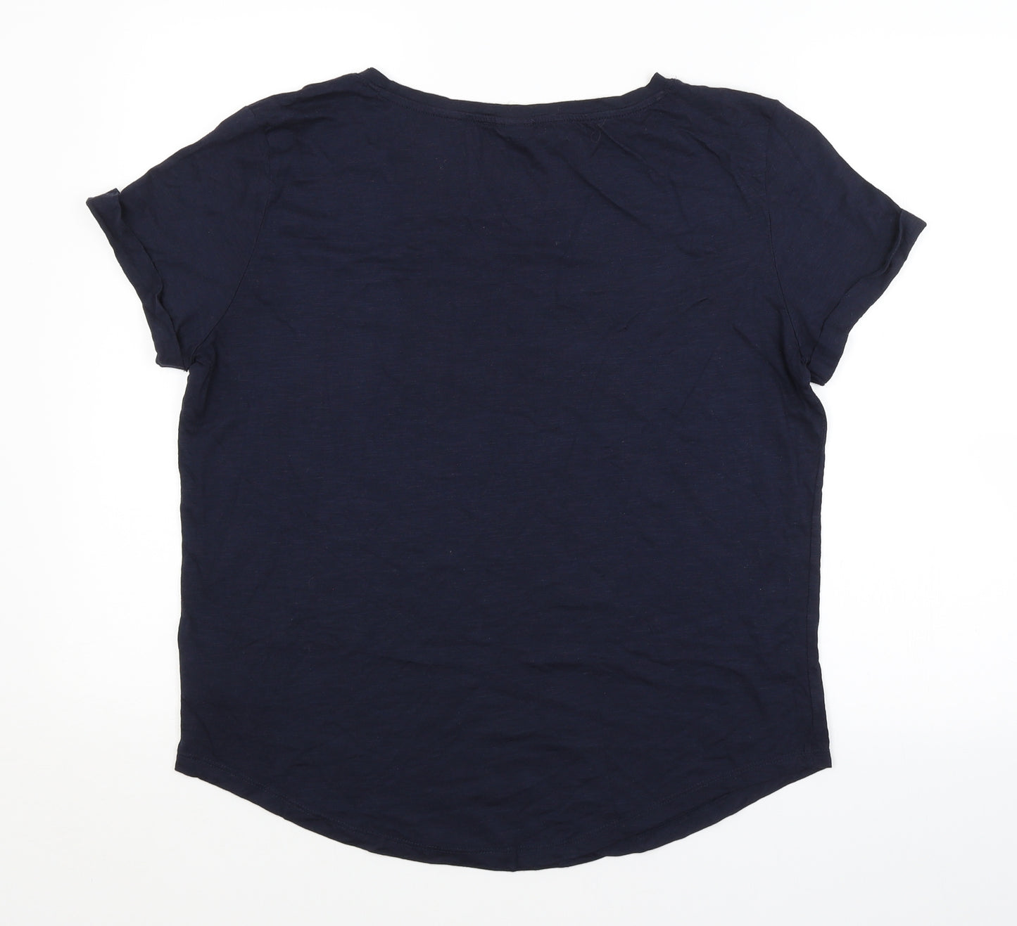 H&M Womens Blue   Basic T-Shirt Size M