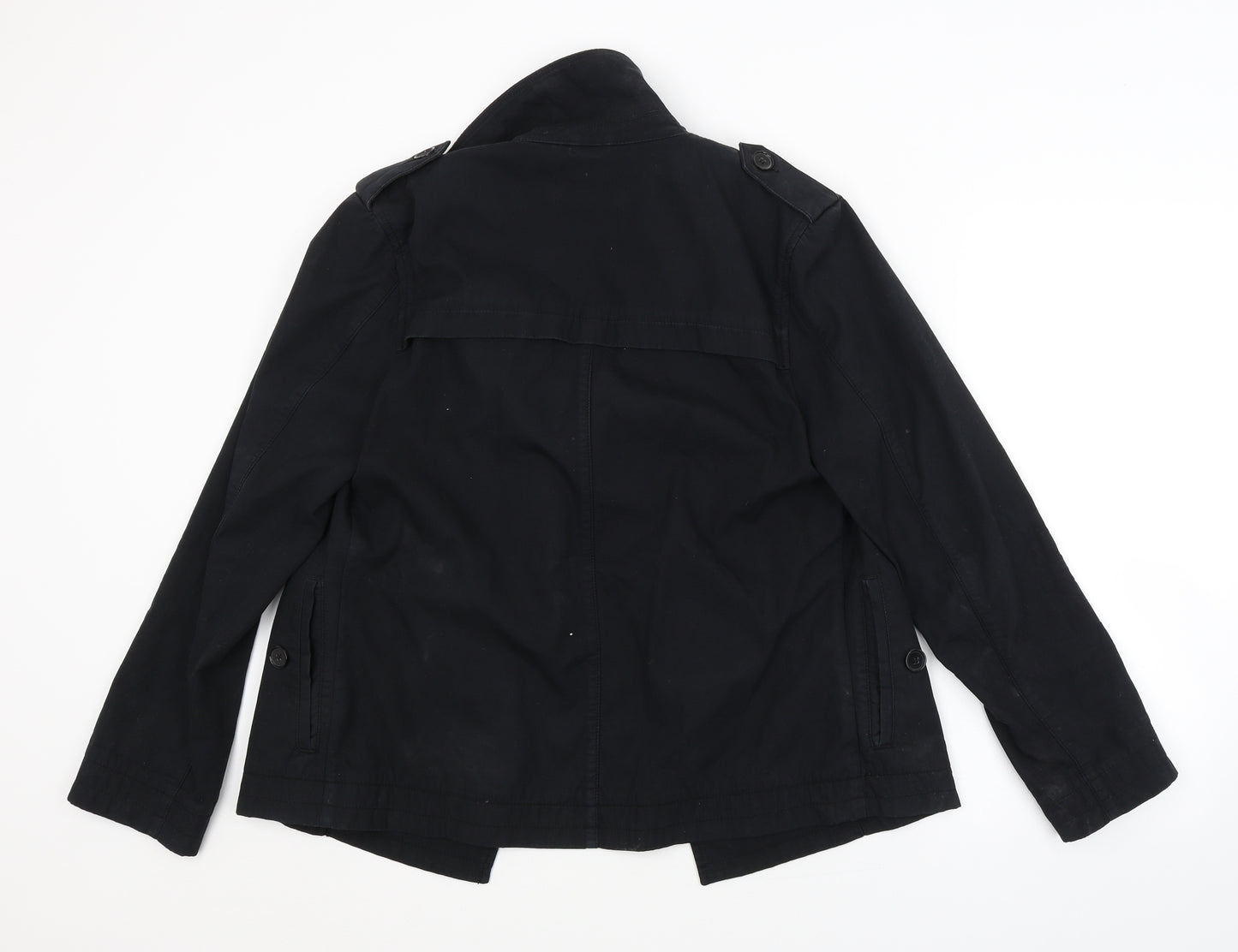 Topman Mens Black   Jacket  Size S