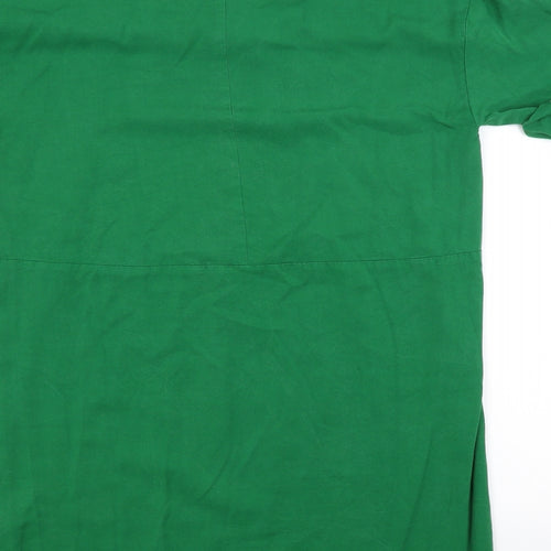 Warehouse Womens Green   Shirt Dress  Size 12