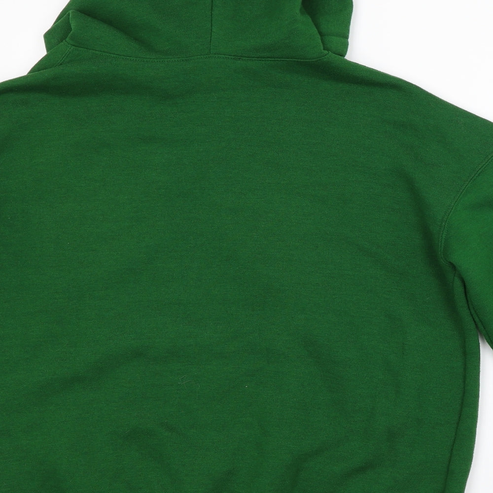 Zara Womens Green   Pullover Hoodie Size S