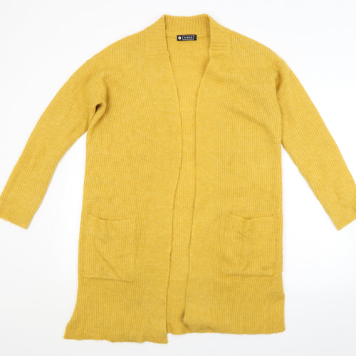 Avenue Womens Yellow   Cardigan Jumper Size 8