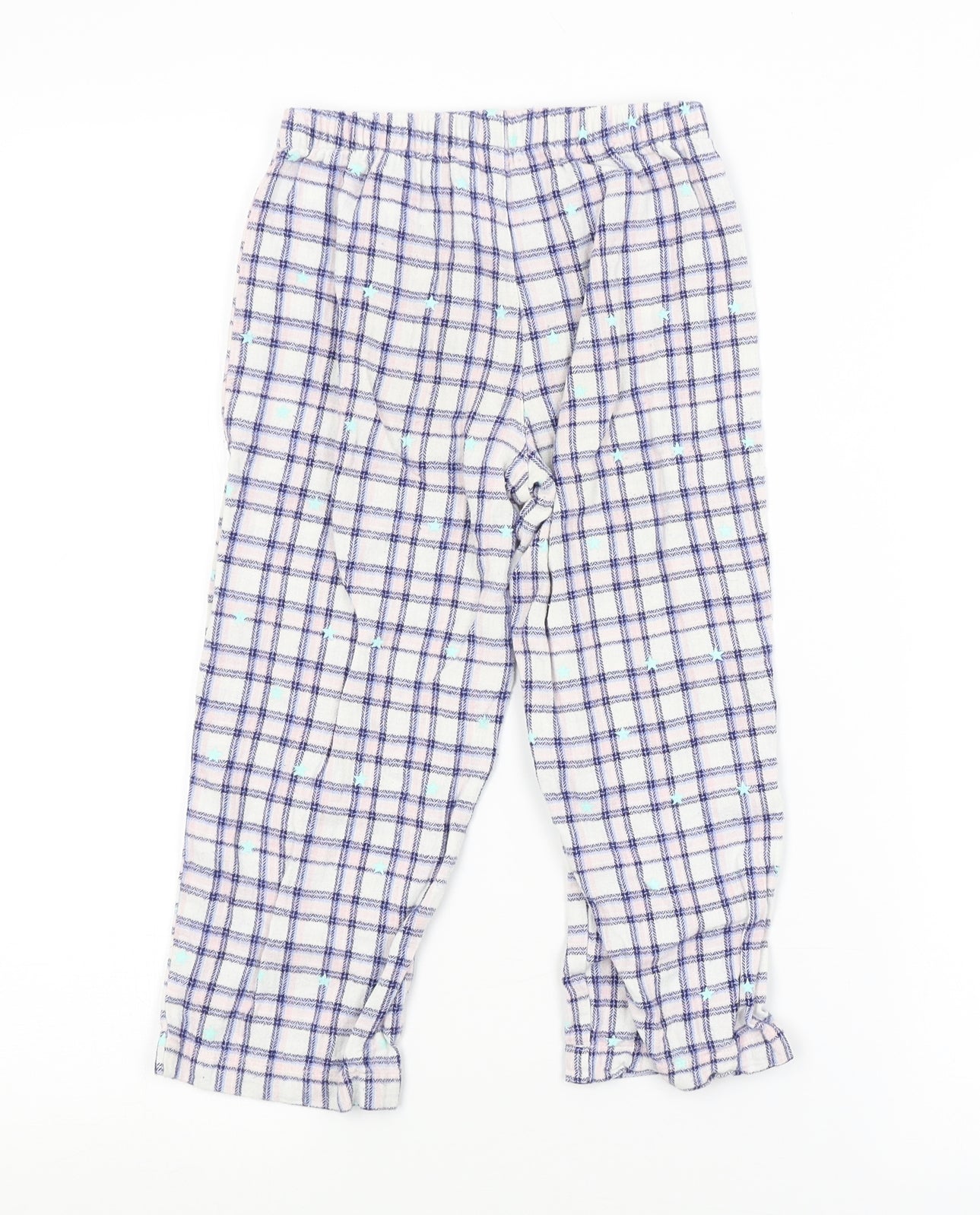 George Girls Multicoloured Check   Pyjama Pants Size 4-5 Years