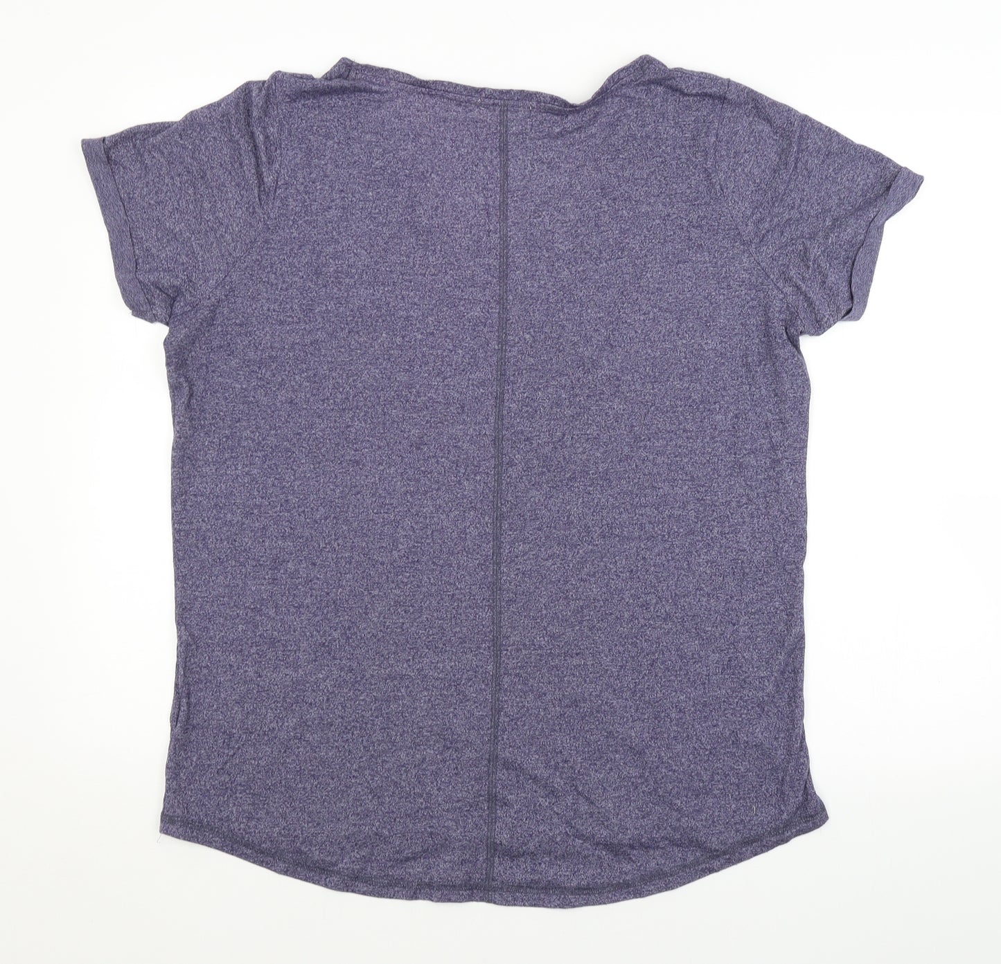 Papaya Womens Purple   Basic T-Shirt Size L