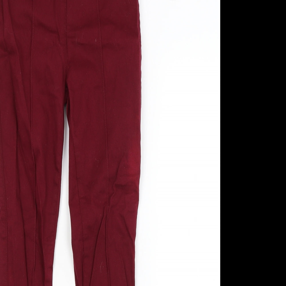 FOREVER 21 Womens Red   Trousers  Size S L28 in