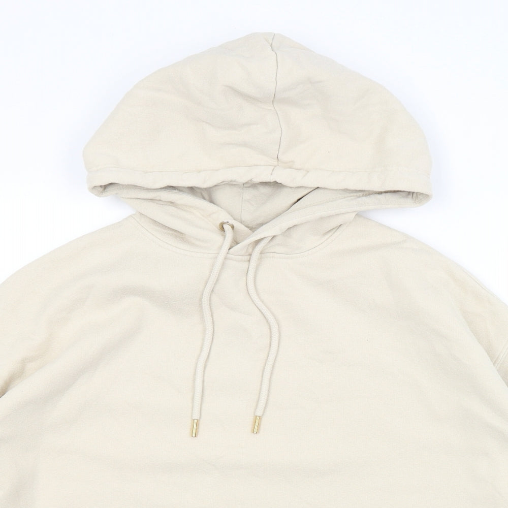 F&F Womens Beige   Pullover Hoodie Size 10