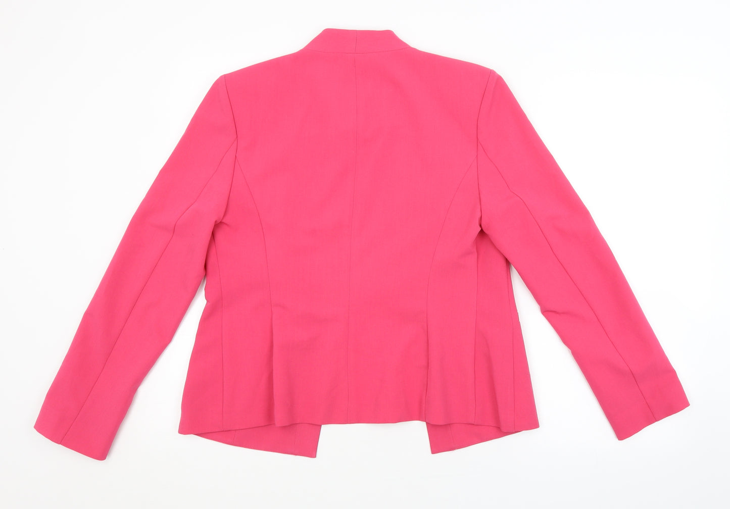 M&S Womens Pink   Jacket Blazer Size 10