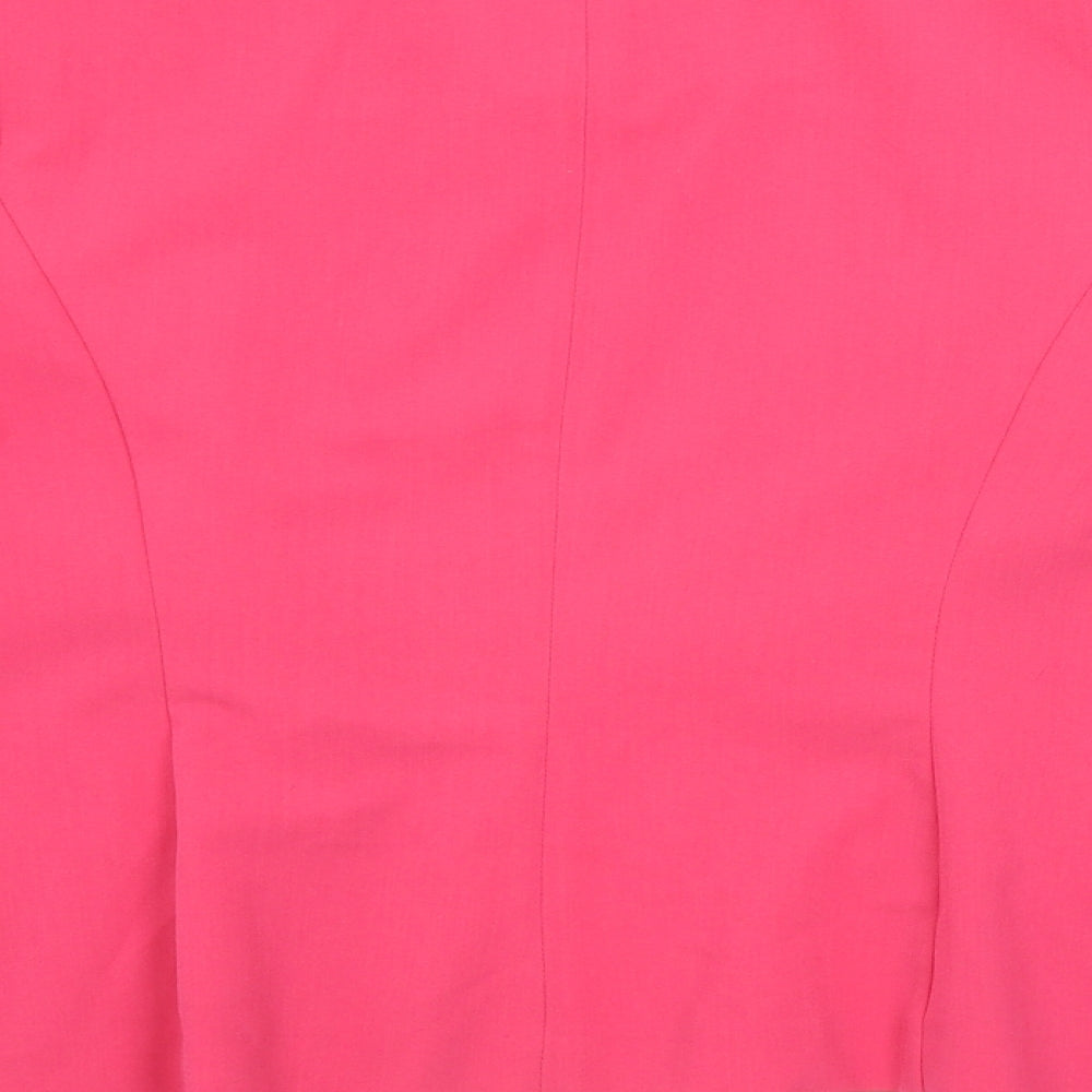 M&S Womens Pink   Jacket Blazer Size 10