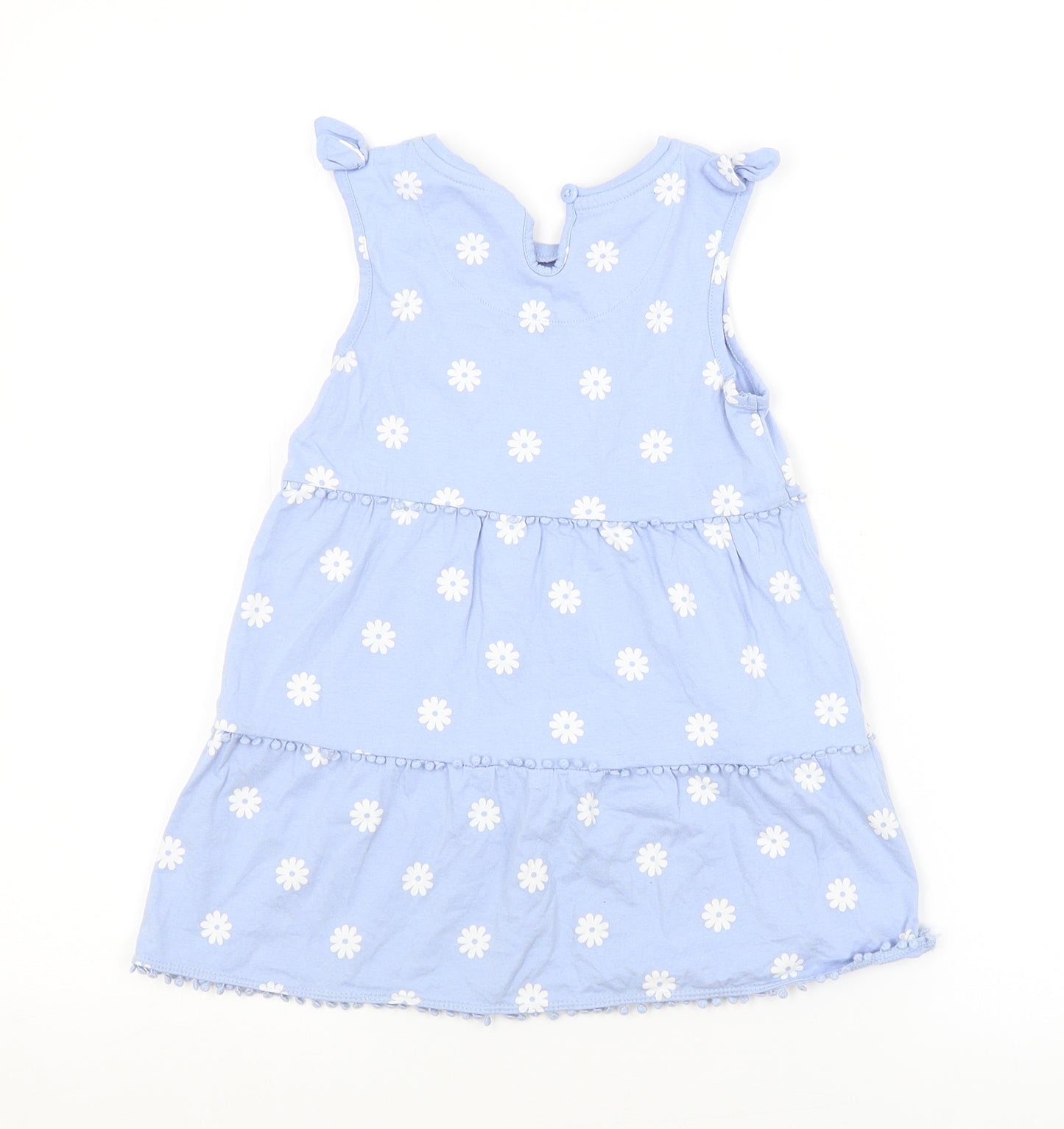 TU Girls Blue Floral  A-Line  Size 4-5 Years