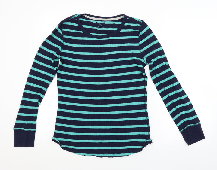 Gap Mens Blue Striped Pullover Jumper Size M