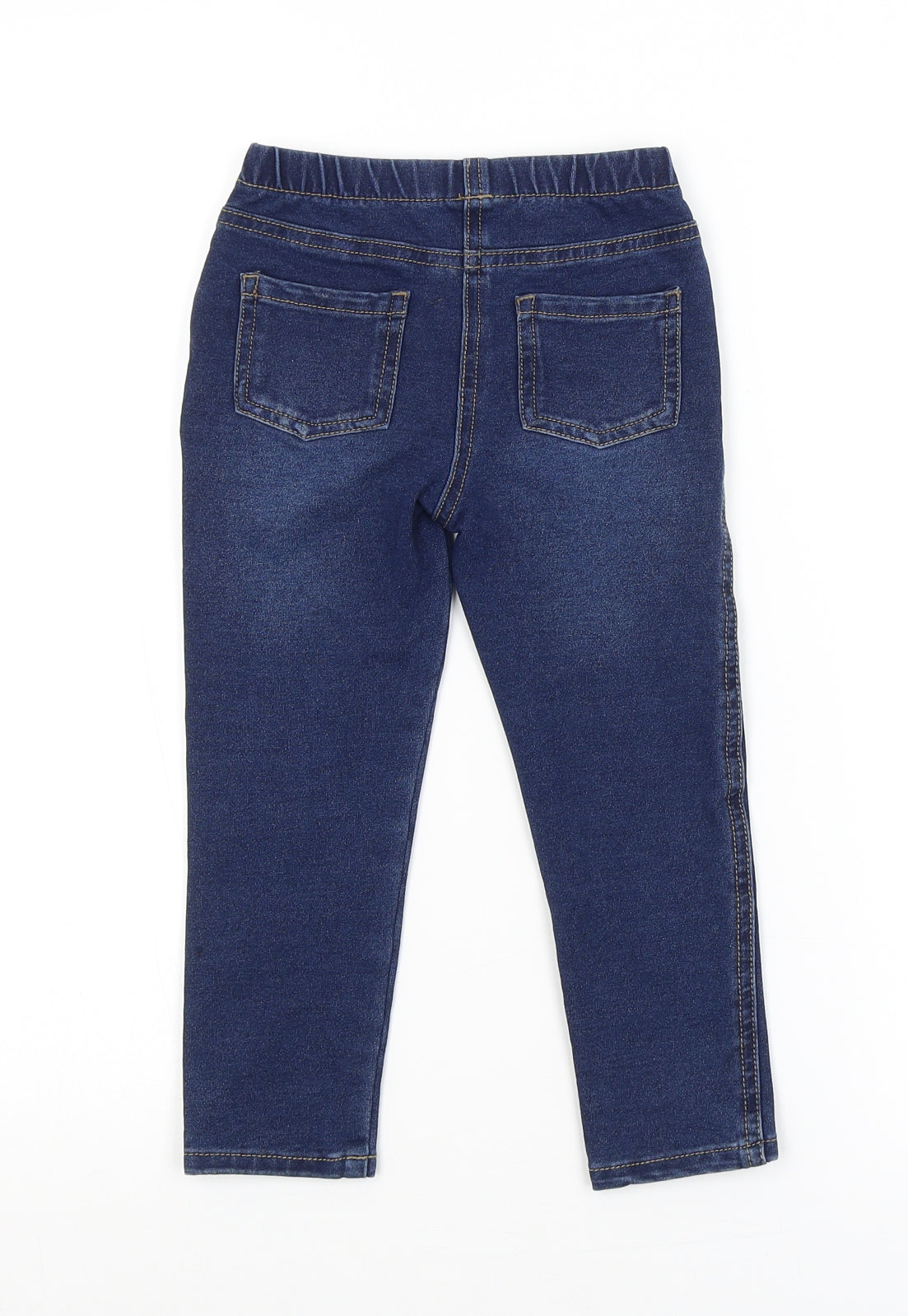 Preworn Girls Blue   Jegging Jeans Size 3-4 Years
