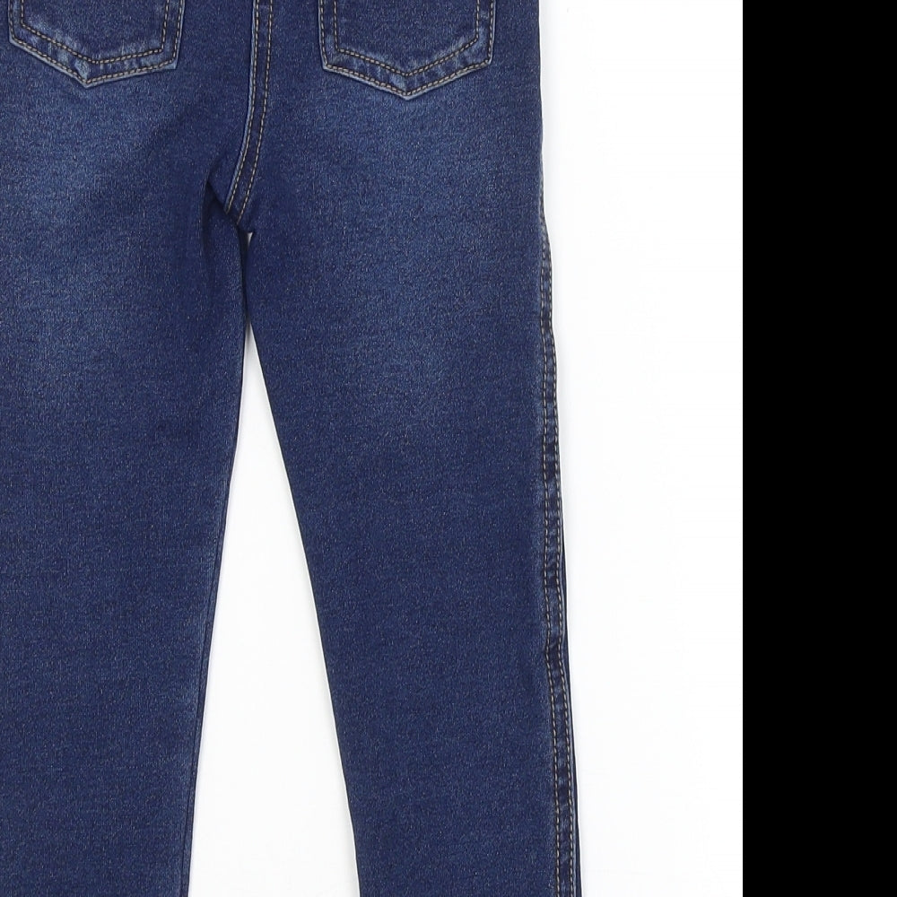 Preworn Girls Blue   Jegging Jeans Size 3-4 Years