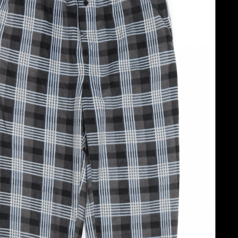 Cedar Wood State Mens Multicoloured Plaid   Pyjama Pants Size L