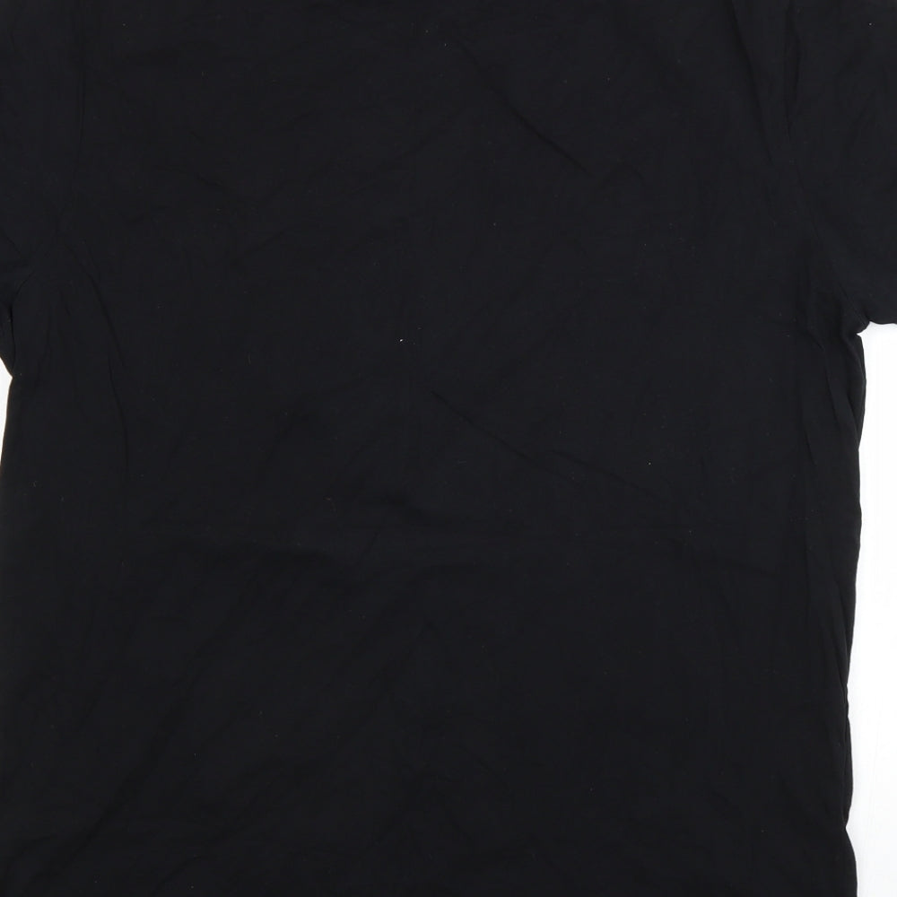 Pretty Green Mens Black    T-Shirt Size XL