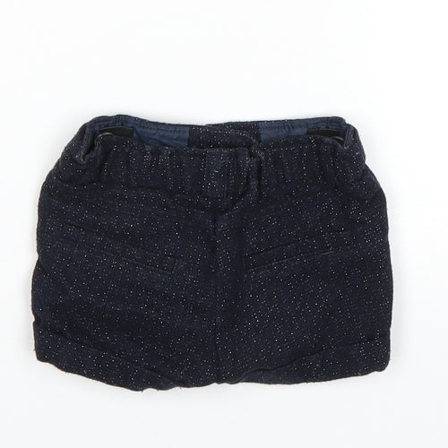 F&F Girls Blue   Capri Trousers Size 12-18 Months  - Shorts