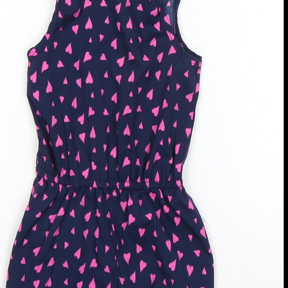 Young Dimension Girls Multicoloured Polka Dot  Romper One-Piece Size 18-24 Months