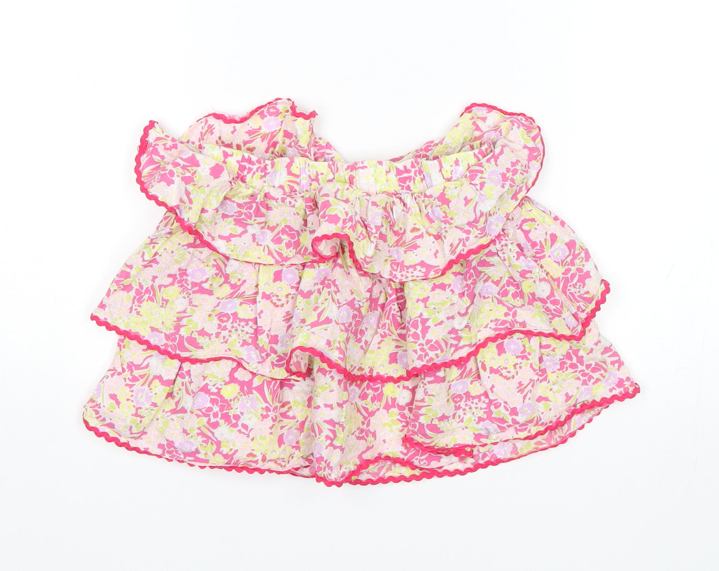 Laura Ashley Girls Multicoloured Floral  A-Line Skirt Size 4-5 Years
