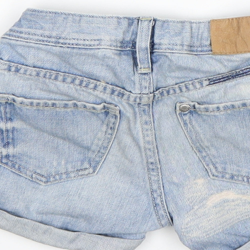 H&M Girls Blue   Bermuda Shorts Size 2-3 Years
