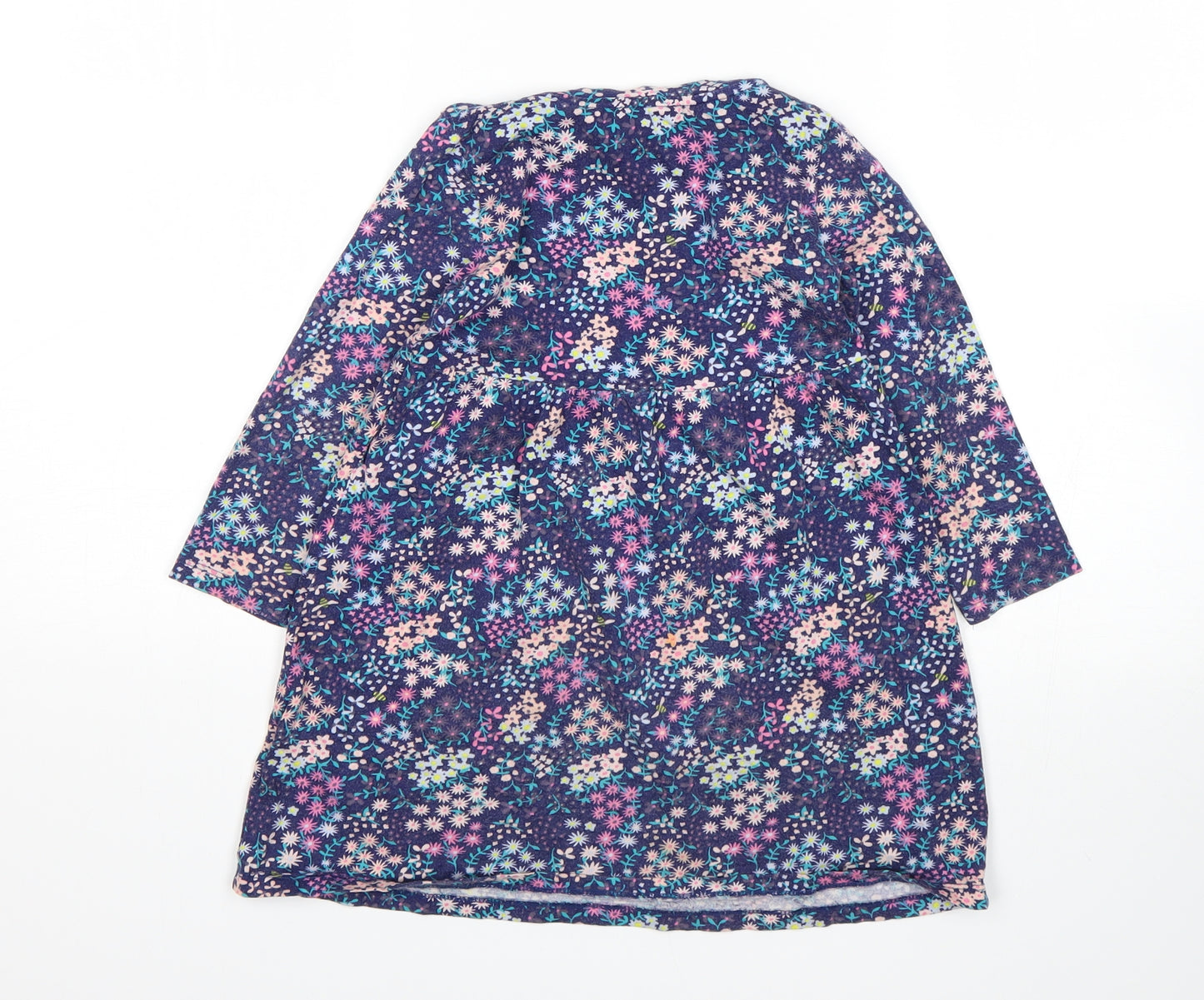 Bluezoo Girls Multicoloured Floral  A-Line  Size 3-4 Years