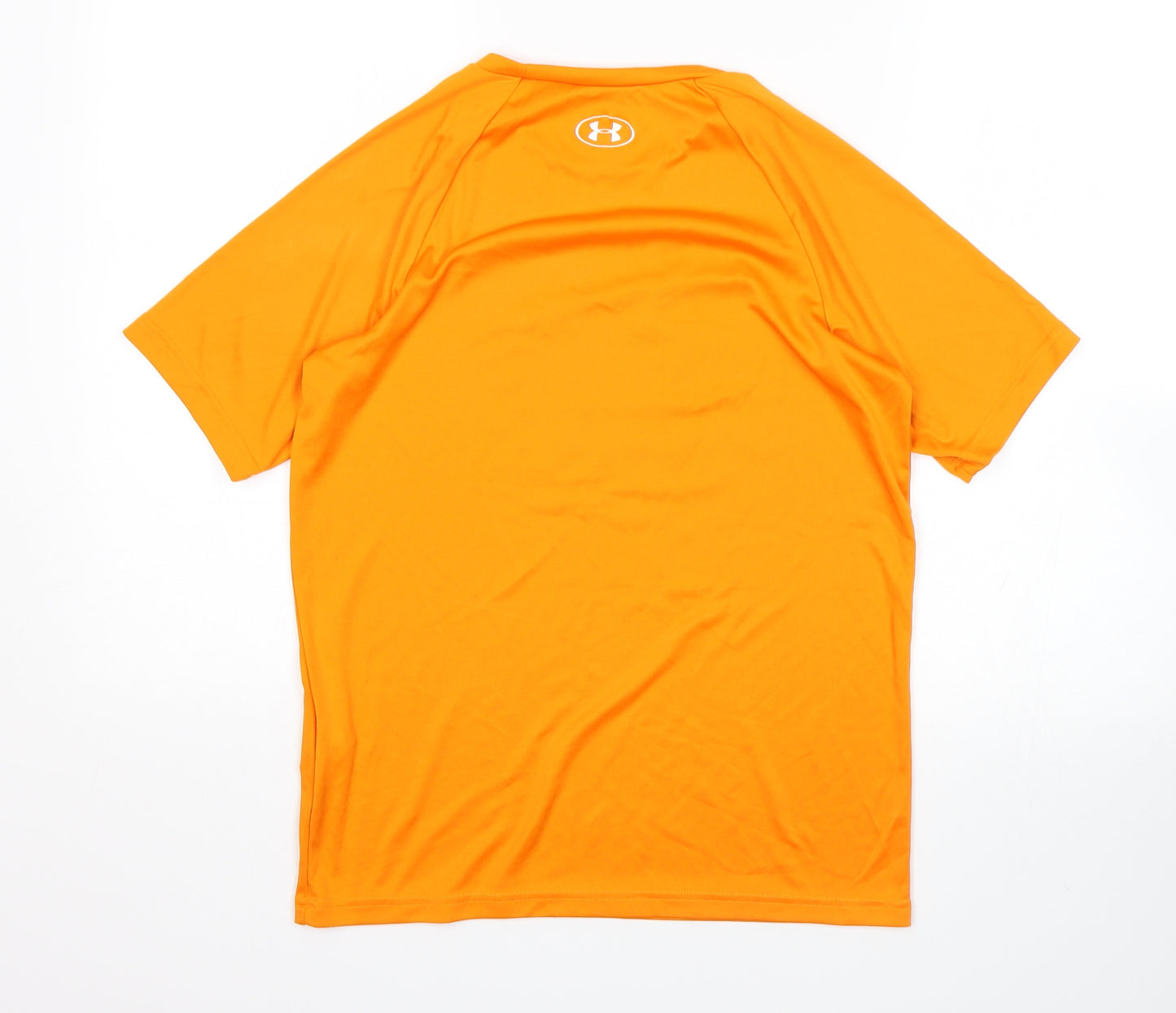 Under Armur Boys Orange   Basic T-Shirt Size XL