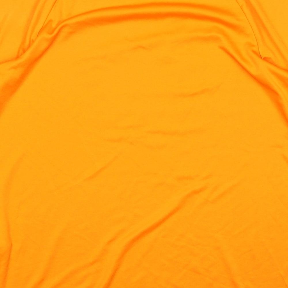 Under Armur Boys Orange   Basic T-Shirt Size XL