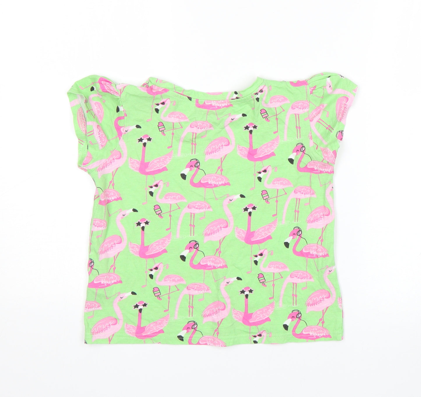 St Bernard Girls Multicoloured Animal Print  Basic T-Shirt Size 7-8 Years