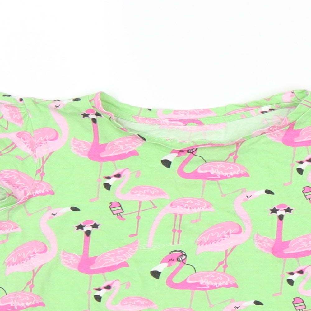 St Bernard Girls Multicoloured Animal Print  Basic T-Shirt Size 7-8 Years