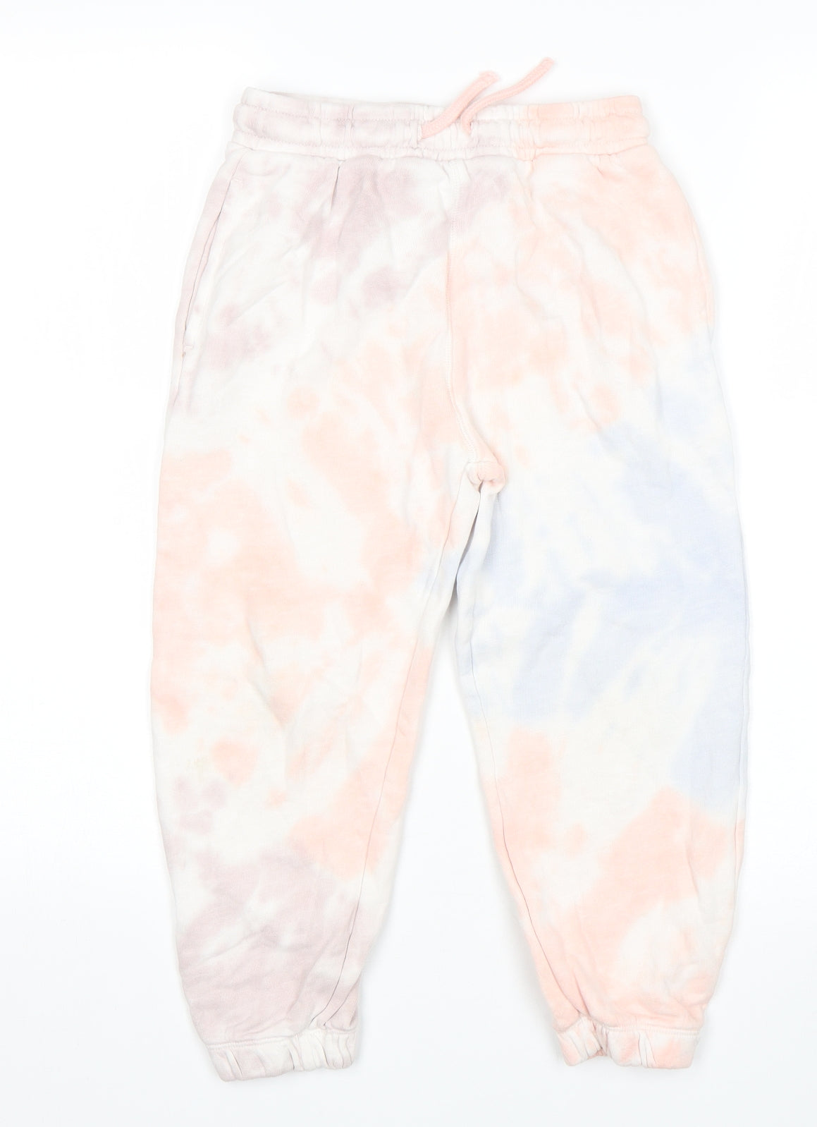 NEXT Girls Multicoloured Tie Dye  Sweatpants Trousers Size 6 Years