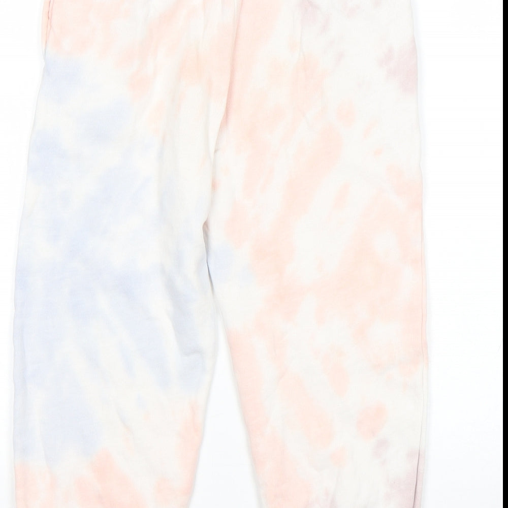 NEXT Girls Multicoloured Tie Dye  Sweatpants Trousers Size 6 Years
