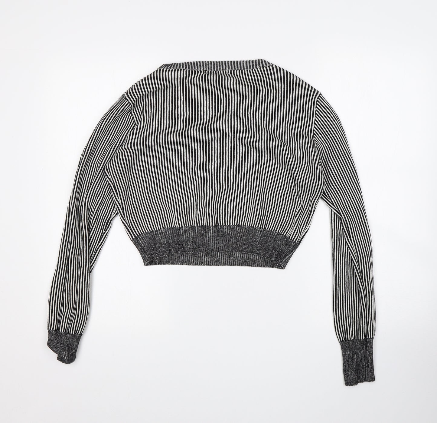 Glamorous Womens Multicoloured Striped  Pullover Jumper Size L
