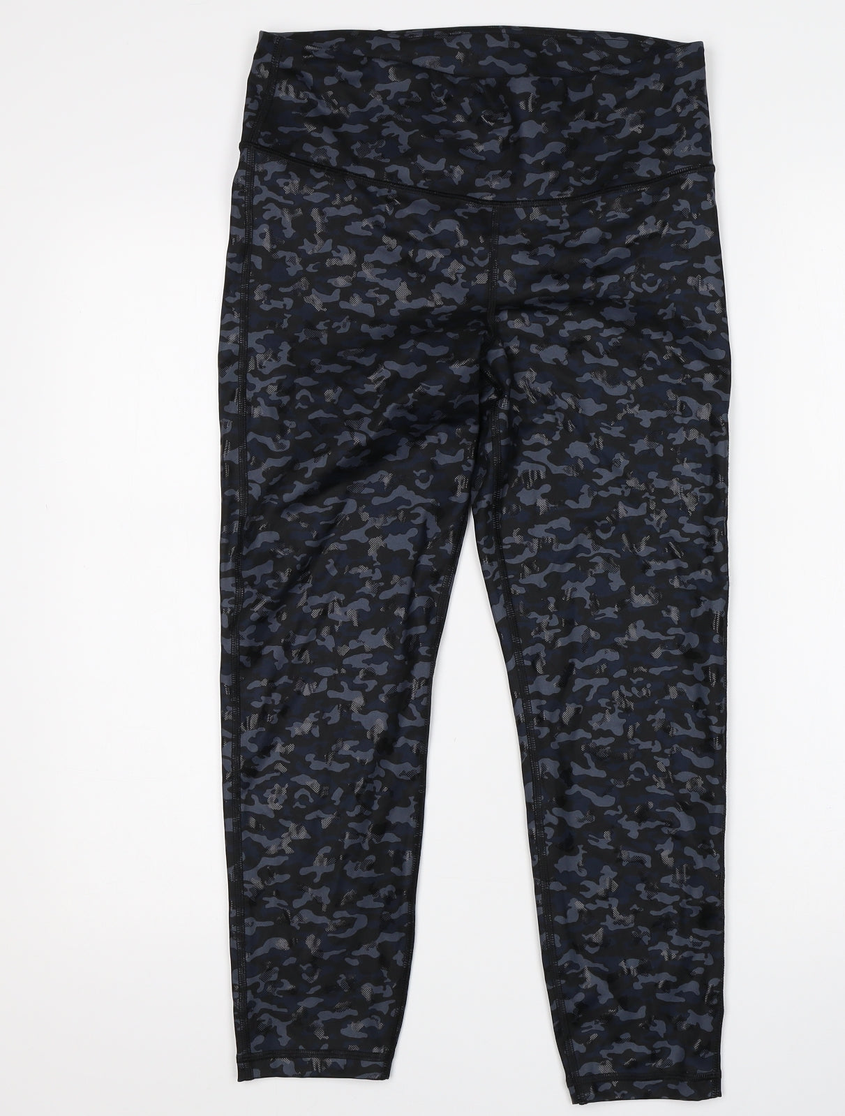 Gap Womens Blue Camouflage  Compression Leggings Size M L23 in