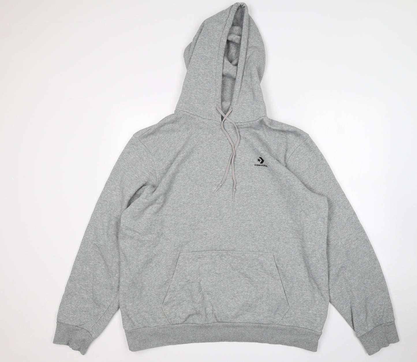 Converse Mens Grey   Pullover Hoodie Size XL