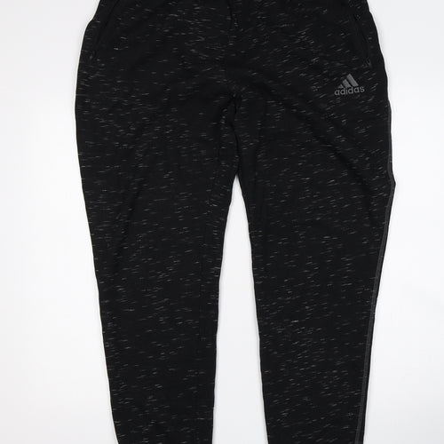 adidas Mens Black   Sweatpants Trousers Size XL L29 in