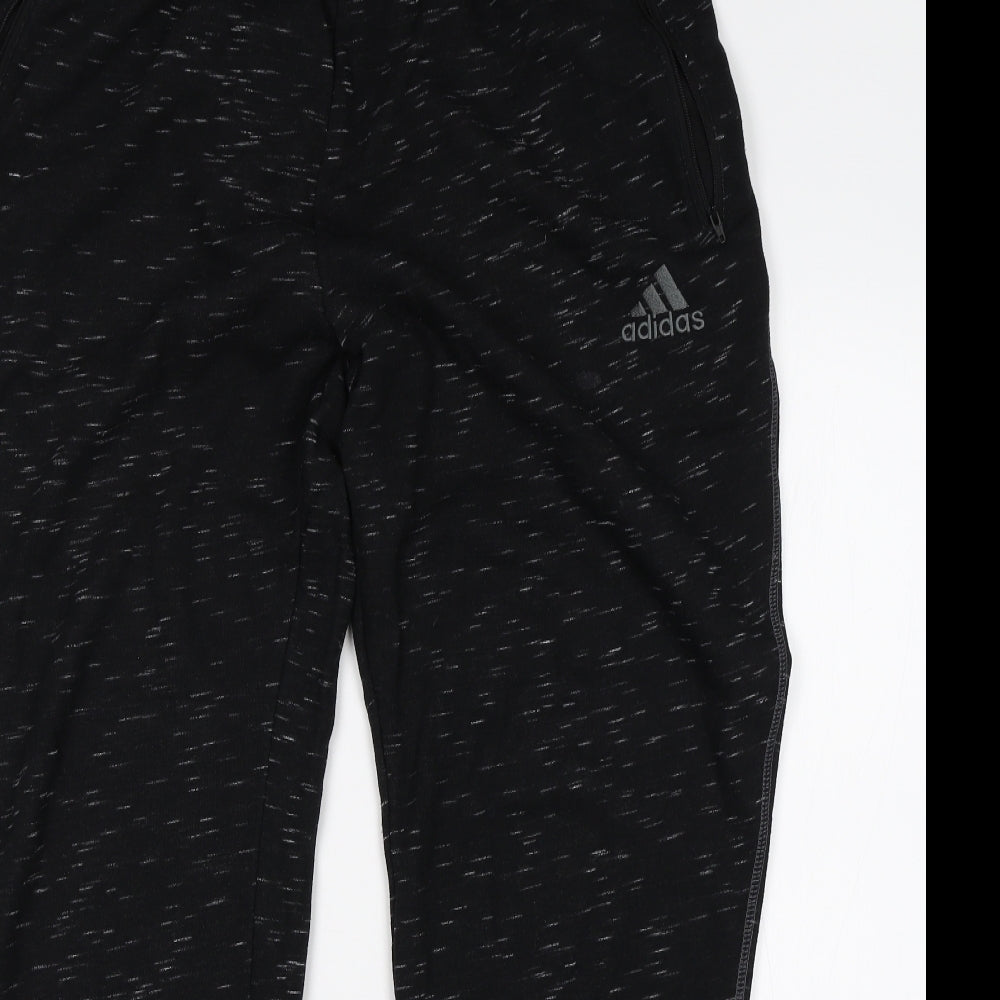 adidas Mens Black   Sweatpants Trousers Size XL L29 in