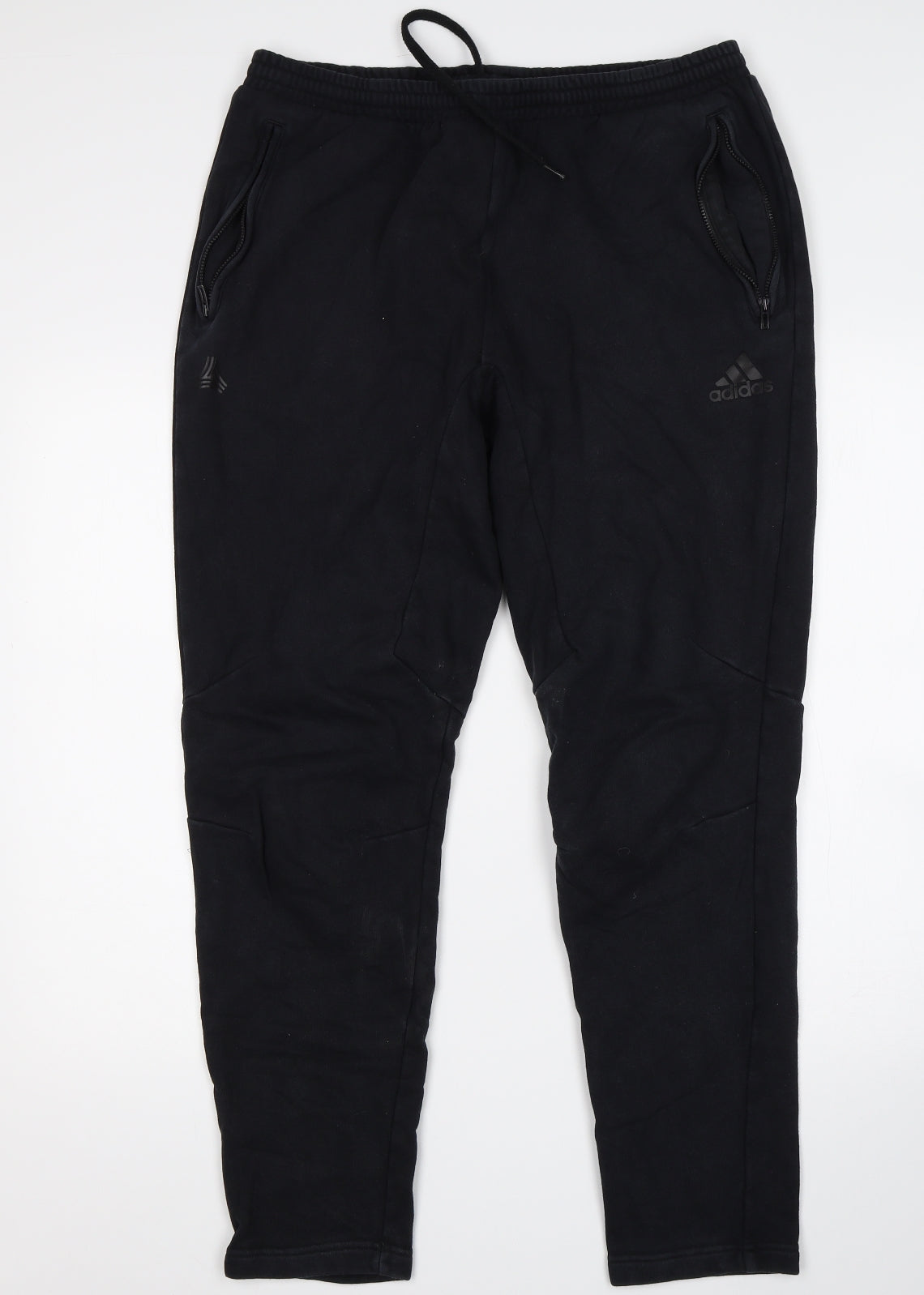adidas Mens Black   Sweatpants Trousers Size L L30 in