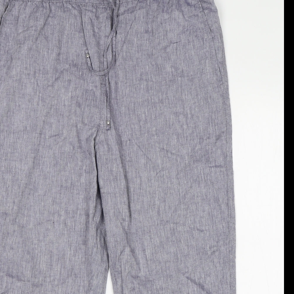F&F Womens Blue   Trousers  Size 20 L26 in