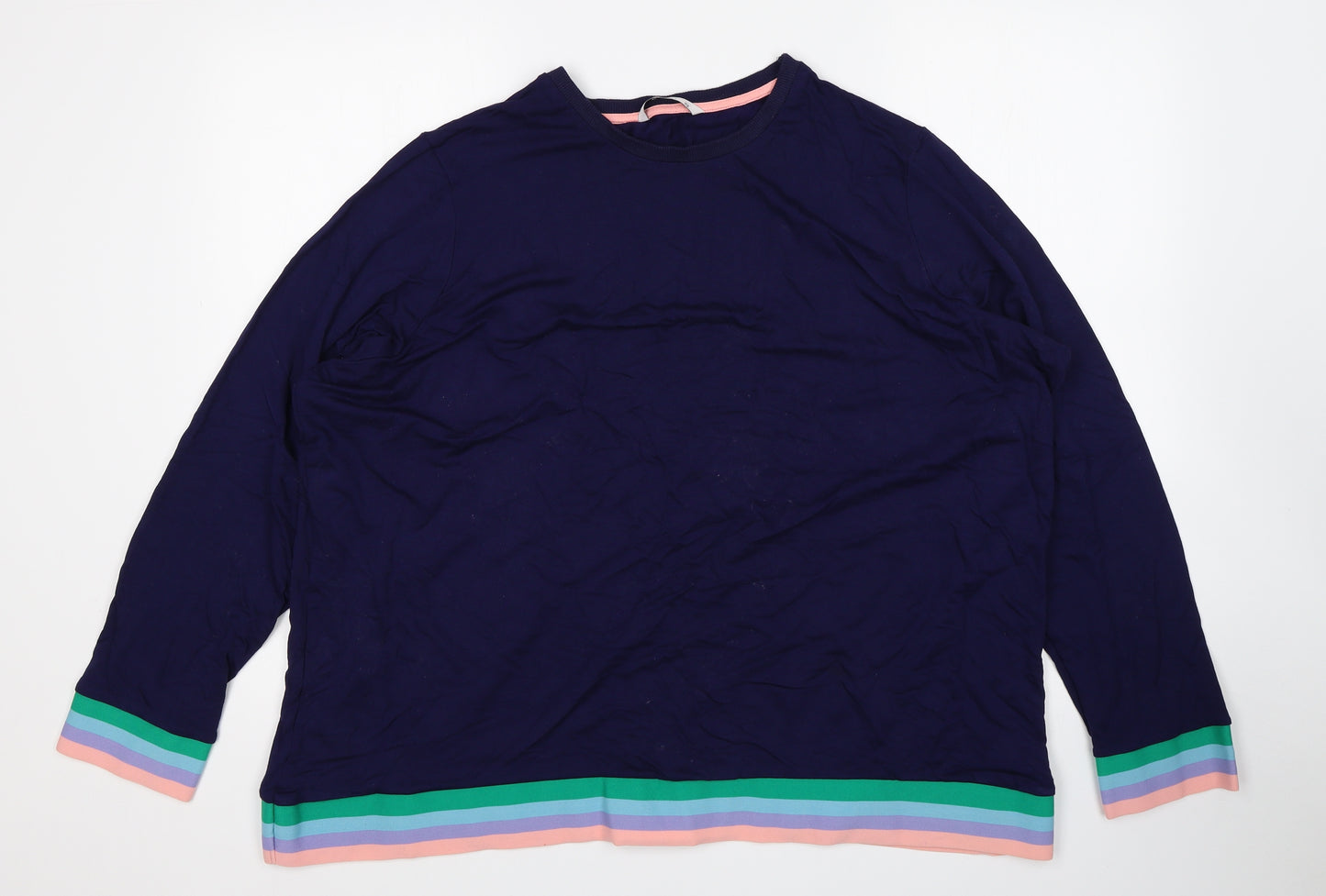 TU Womens Blue   Top Pyjama Top Size 22