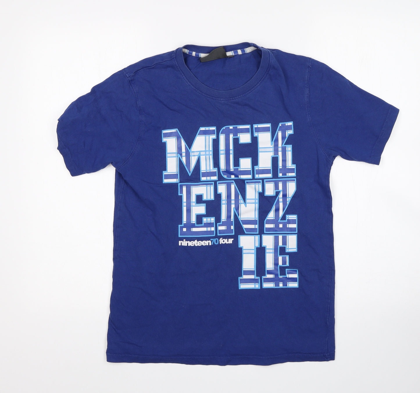 McKenzie Boys Blue   Basic T-Shirt Size L