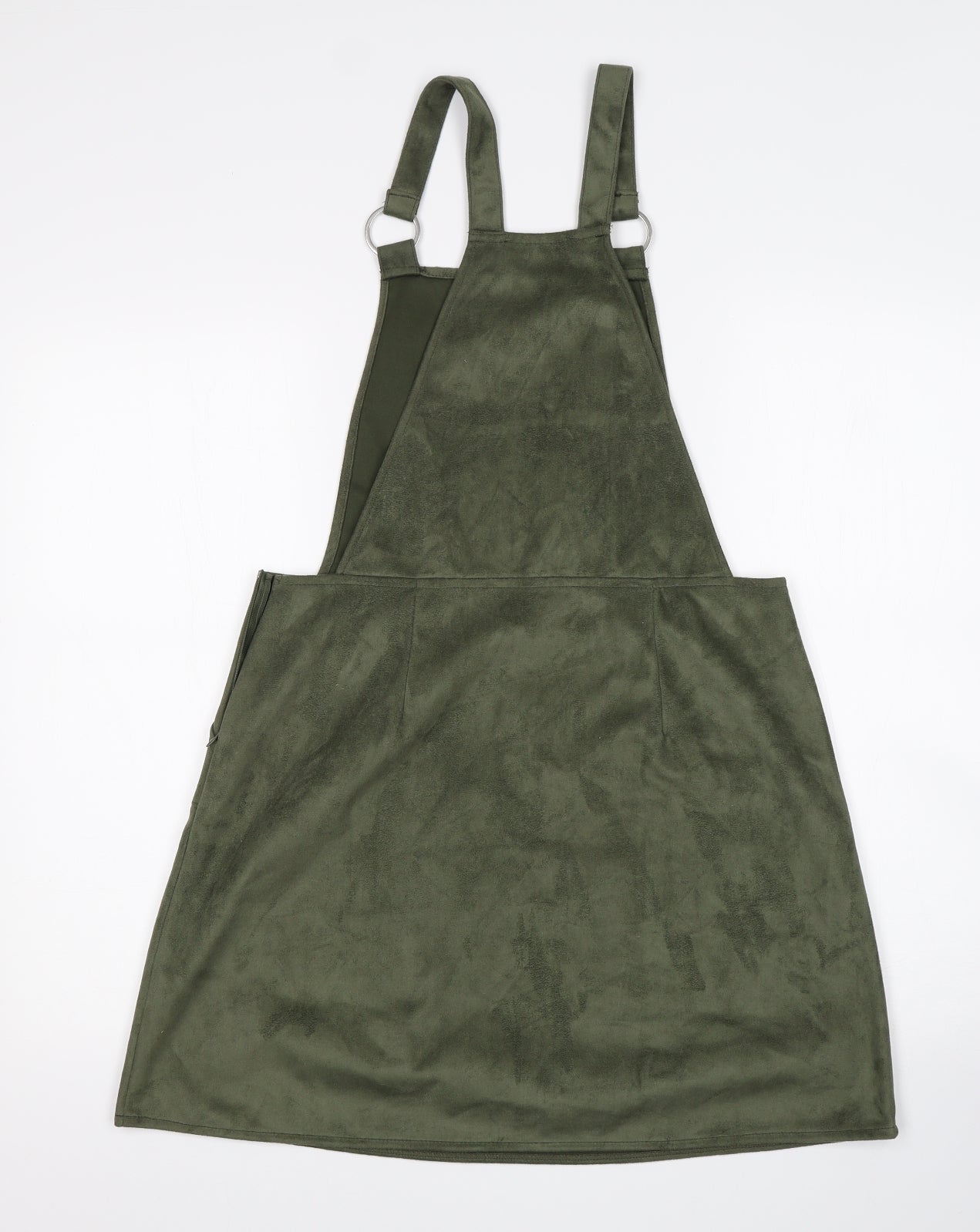 Primark Womens Green   Pinafore/Dungaree Dress  Size 14