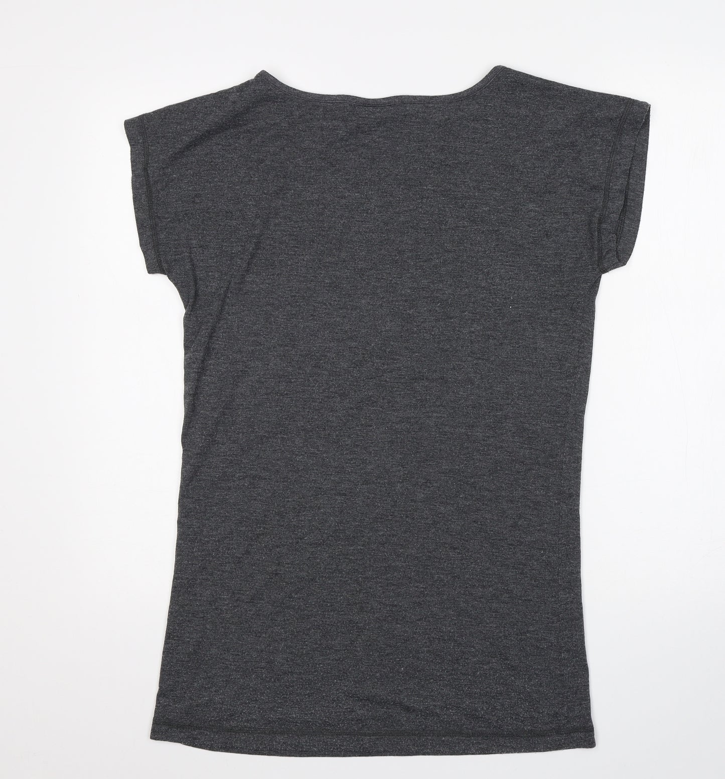 Lee Cooper Womens Grey   Basic T-Shirt Size 10