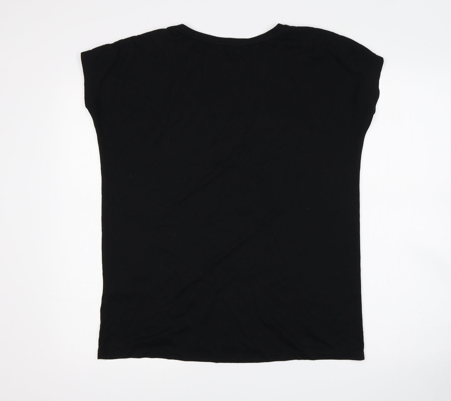 New Look Womens Black   Basic T-Shirt Size 12