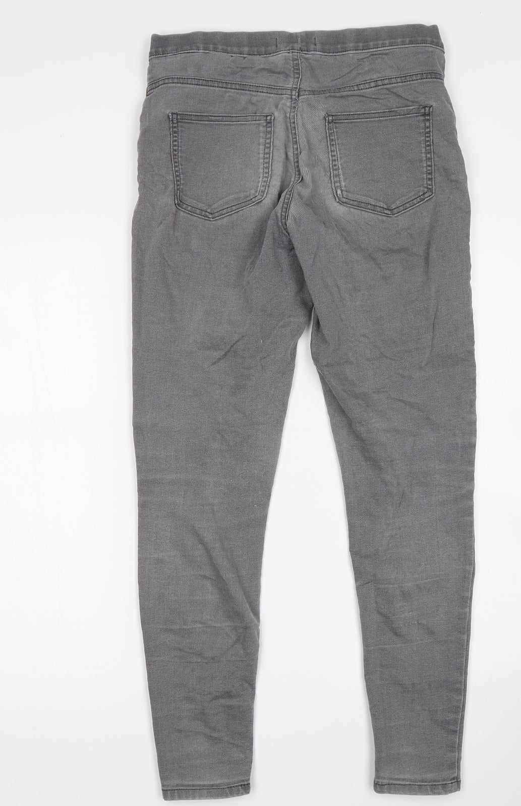 M&S Womens Grey   Jegging Jeans Size 12 L27 in
