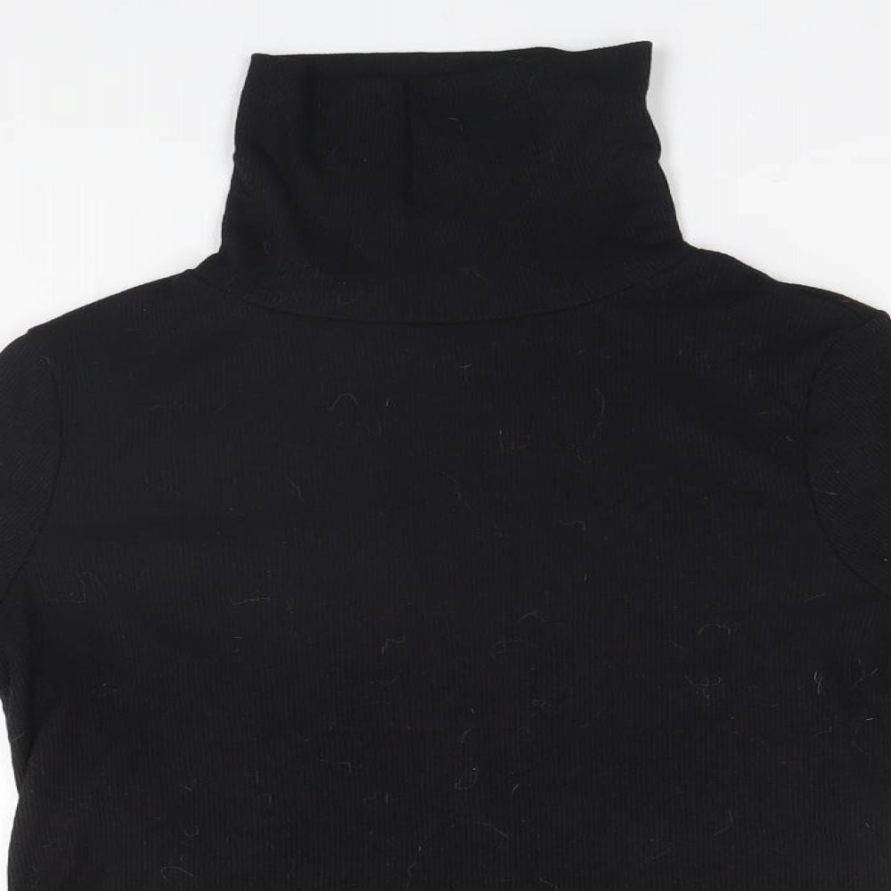 New Look Womens Black   Basic T-Shirt Size 14