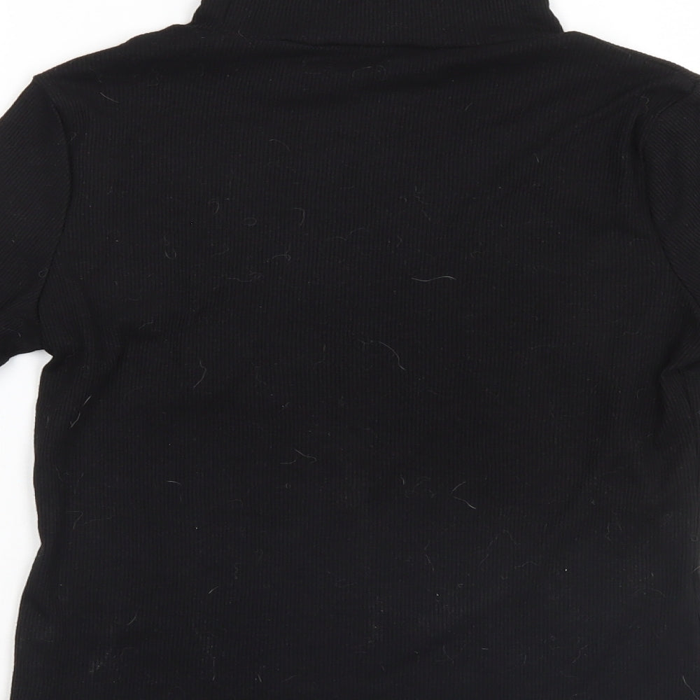 New Look Womens Black   Basic T-Shirt Size 14