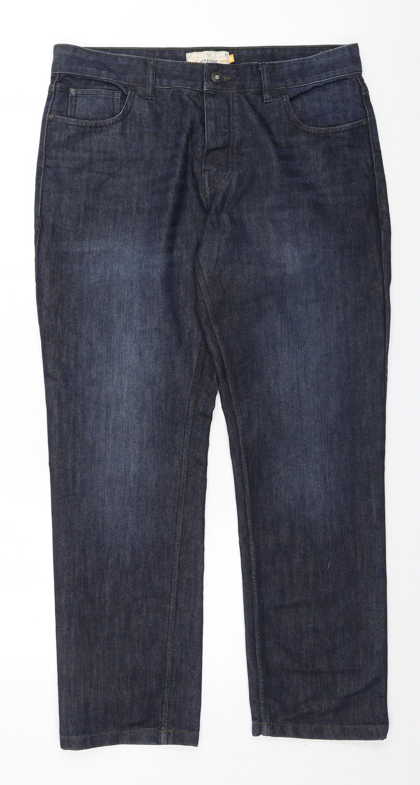 NEXT Mens Blue   Straight Jeans Size 36 in L30 in