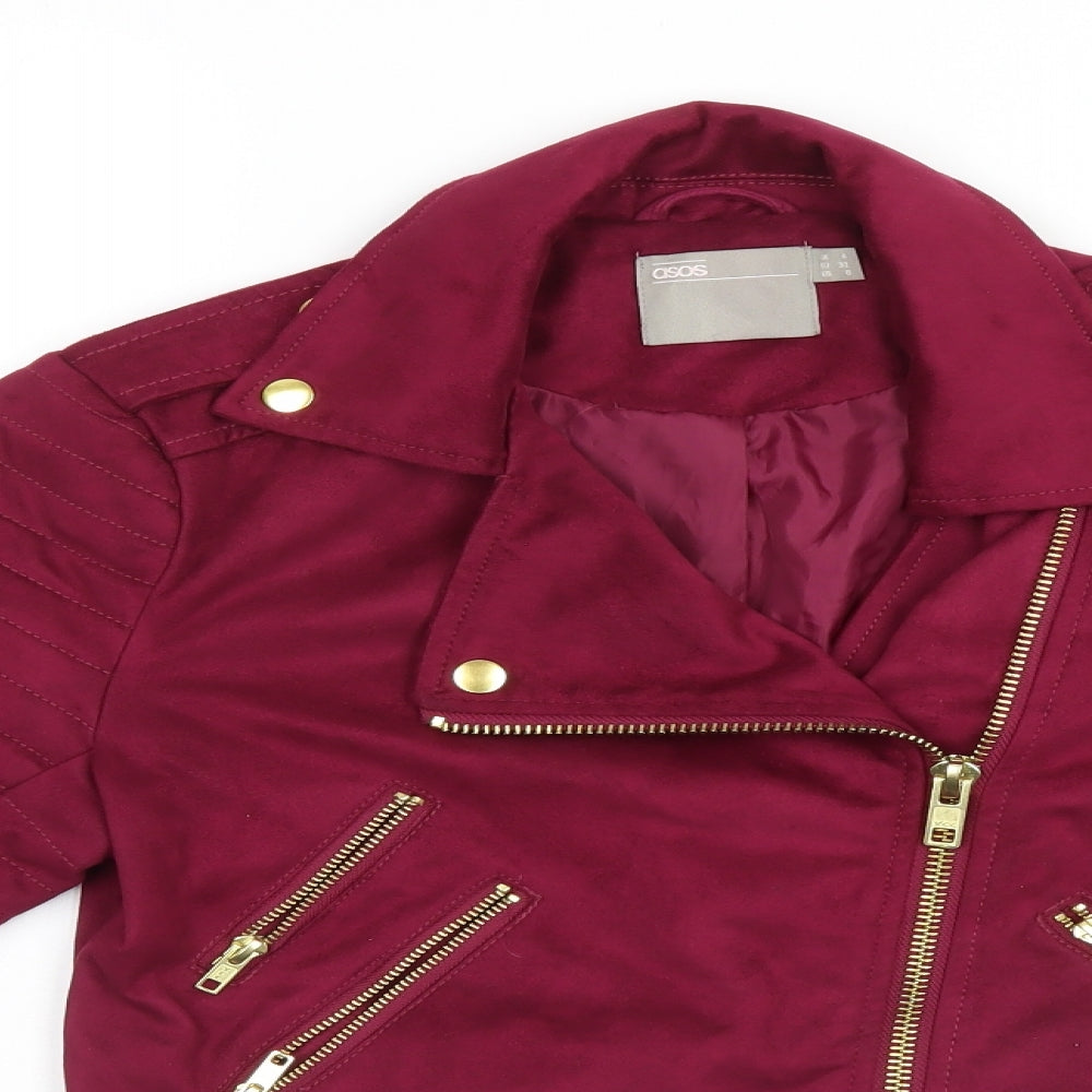 ASOS Womens Pink   Jacket  Size 4