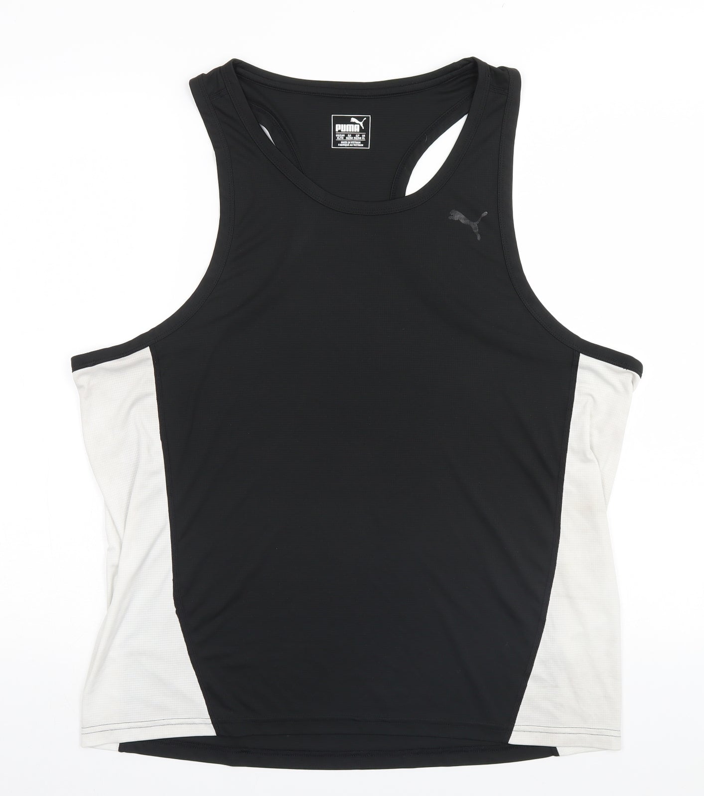 PUMA Mens Black   Basic Tank Size XL