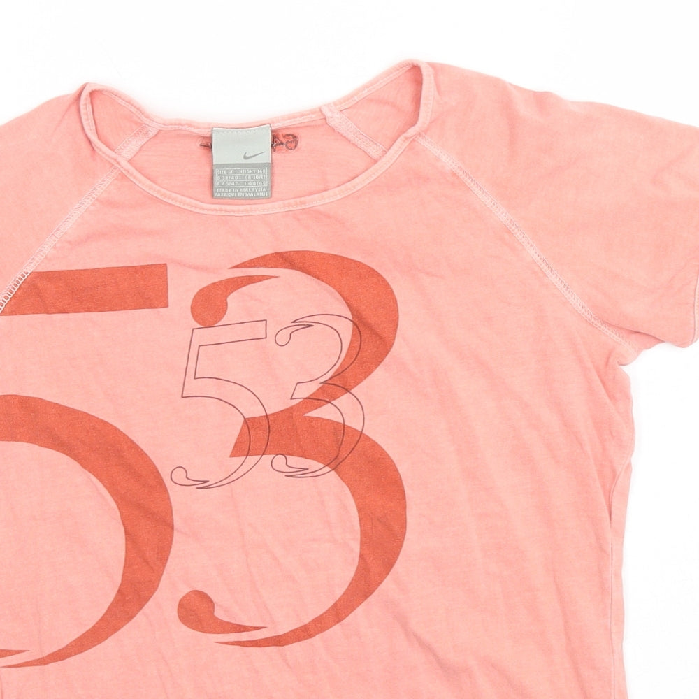Nike Womens Red   Basic T-Shirt Size M  - 53