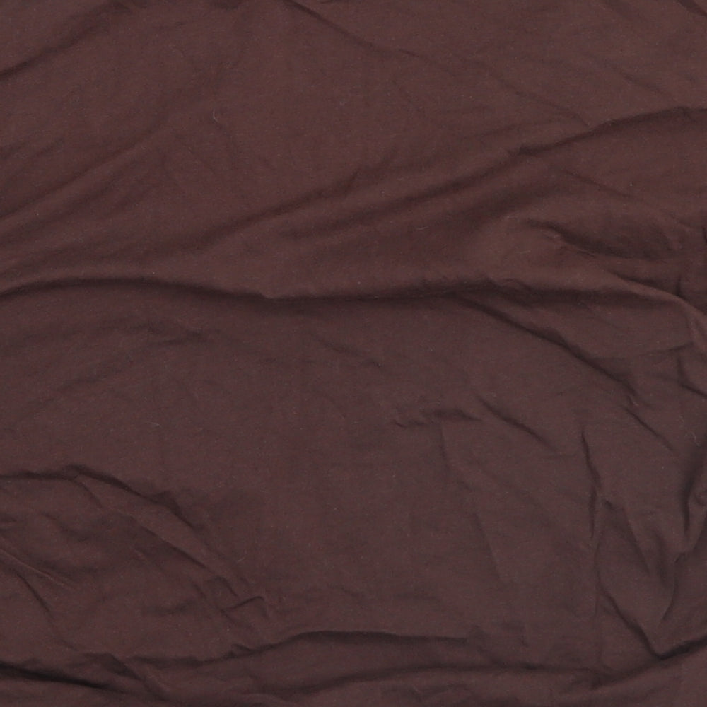 River Island Womens Brown   Basic T-Shirt Size 12