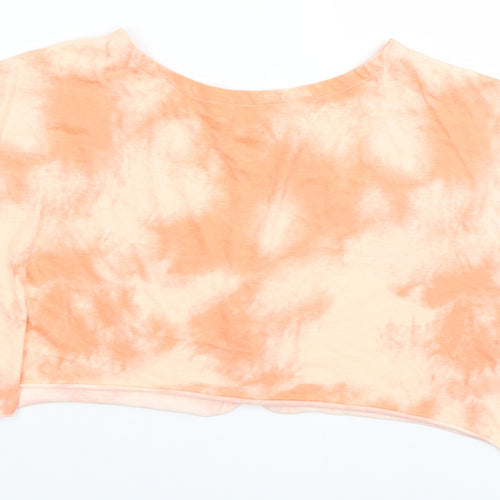 NEXT Womens Orange   Basic T-Shirt Size 10