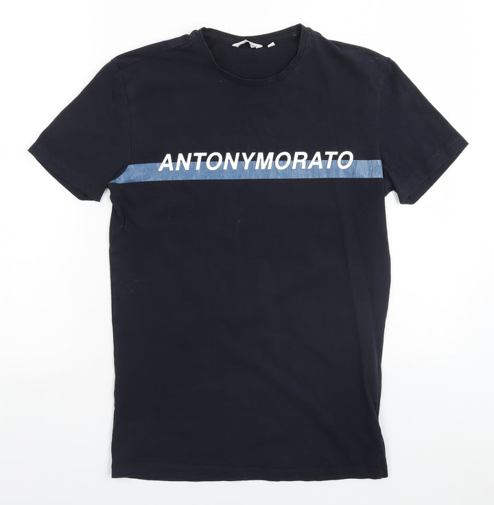Antony Morato Womens Blue Basic T-Shirt Size S